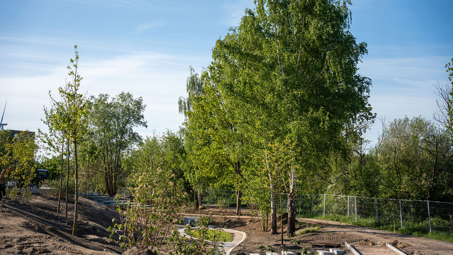 Baufeld Mai 2025